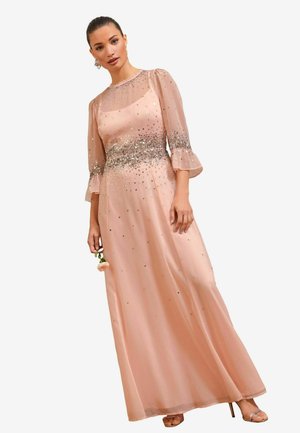 REGULAR FIT - SEQUIN FLUTE SLEEVE - Abiti per occasioni speciali - pink