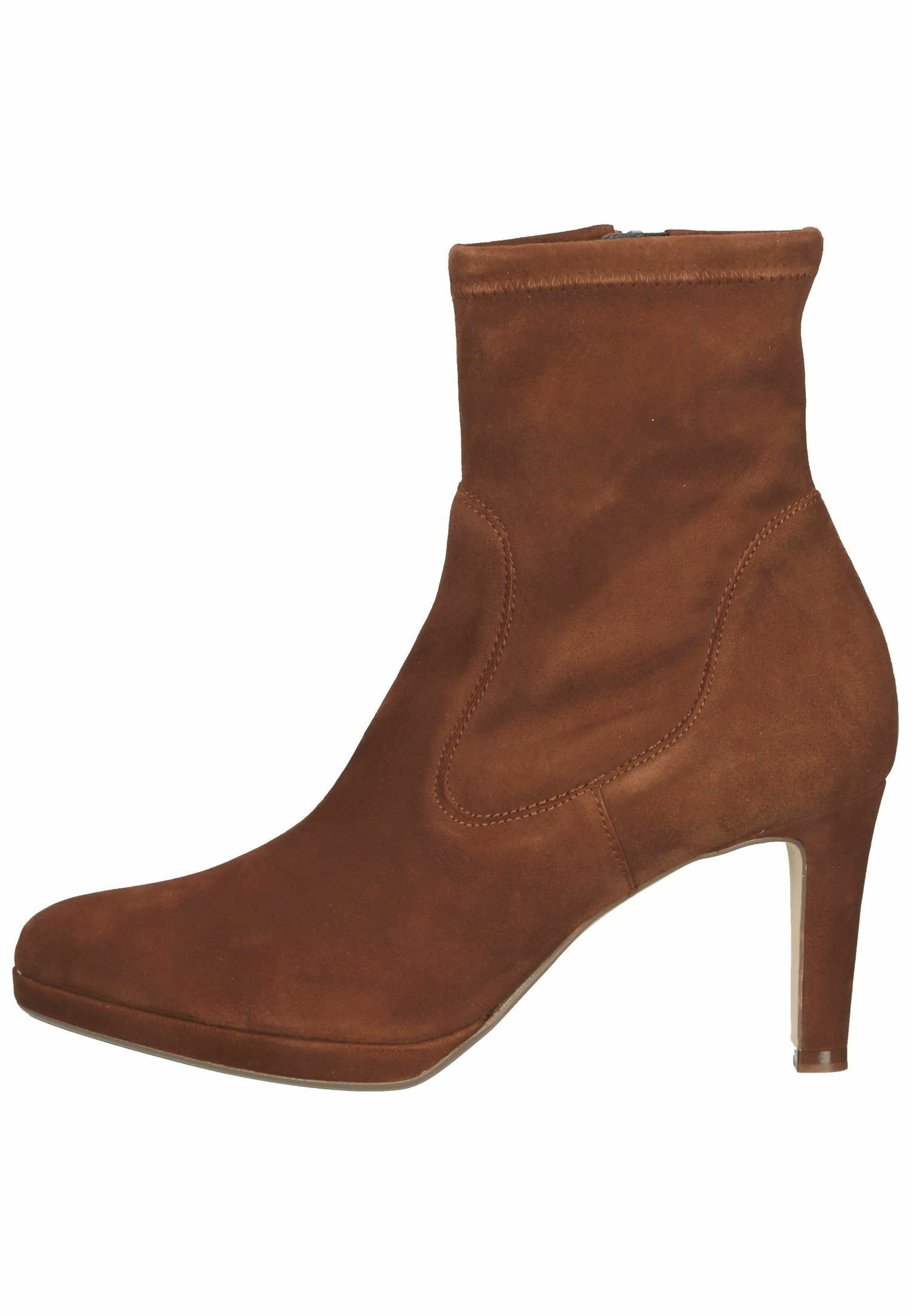 Peter Kaiser Enkellaarsjes met hoge hak - sable suede/bruin - Zalando.nl