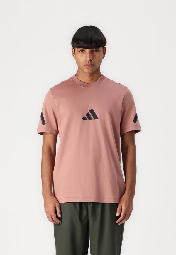 Print T-shirt - warm clay