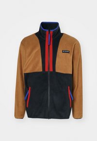 BACKBOWL™ II FULL ZIP - Forro polar - camel brown/black