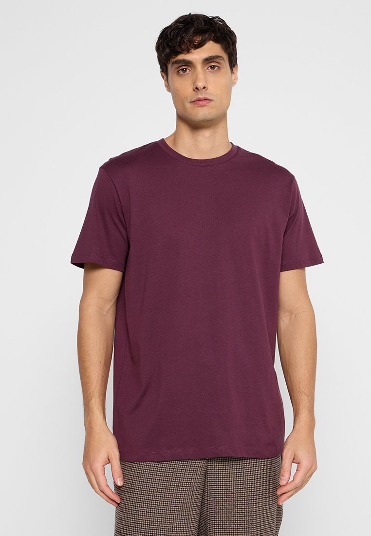 Selected Homme T-shirt basic bordeauxrood