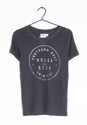 T-shirt med print - black