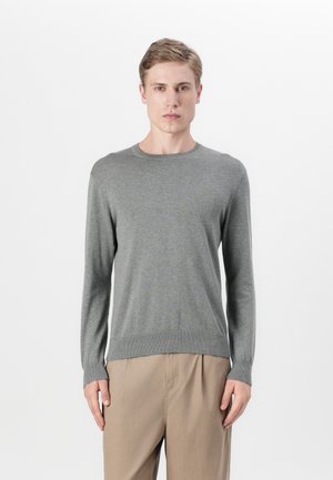 SUPIMA CREW - Strickpullover - medium grey