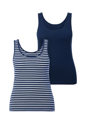 2 PACK TANK - Top - midnight blue