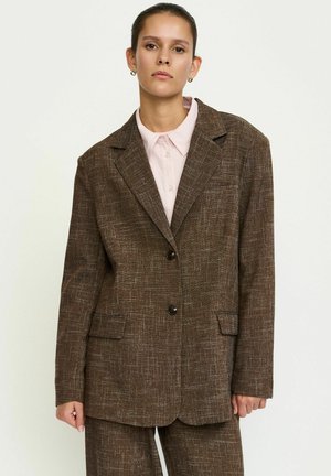 LUMI - Blazer - sepia melange