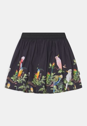 A-snit nederdel - black
