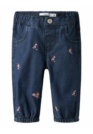 SHAPED FIT - Vaqueros tapered - dark blue denim
