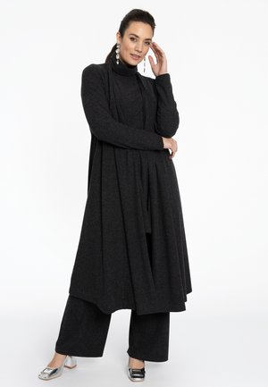 YOEK MIT LANGARM - Cardigan - grey