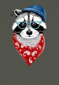 watapparel WASCHBÄR - T-Shirt print - khaki