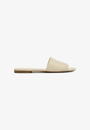Gino Rossi, GINO ROSSI WOMEN'S CREAM FLIP-FLOPS - Tagant lahtised kingad - beige