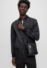 BOSS RAY ZIP UNISEX - Schoudertas - black