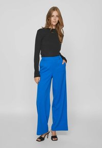 VILA VIVARONE - Pantalones - lapis blue