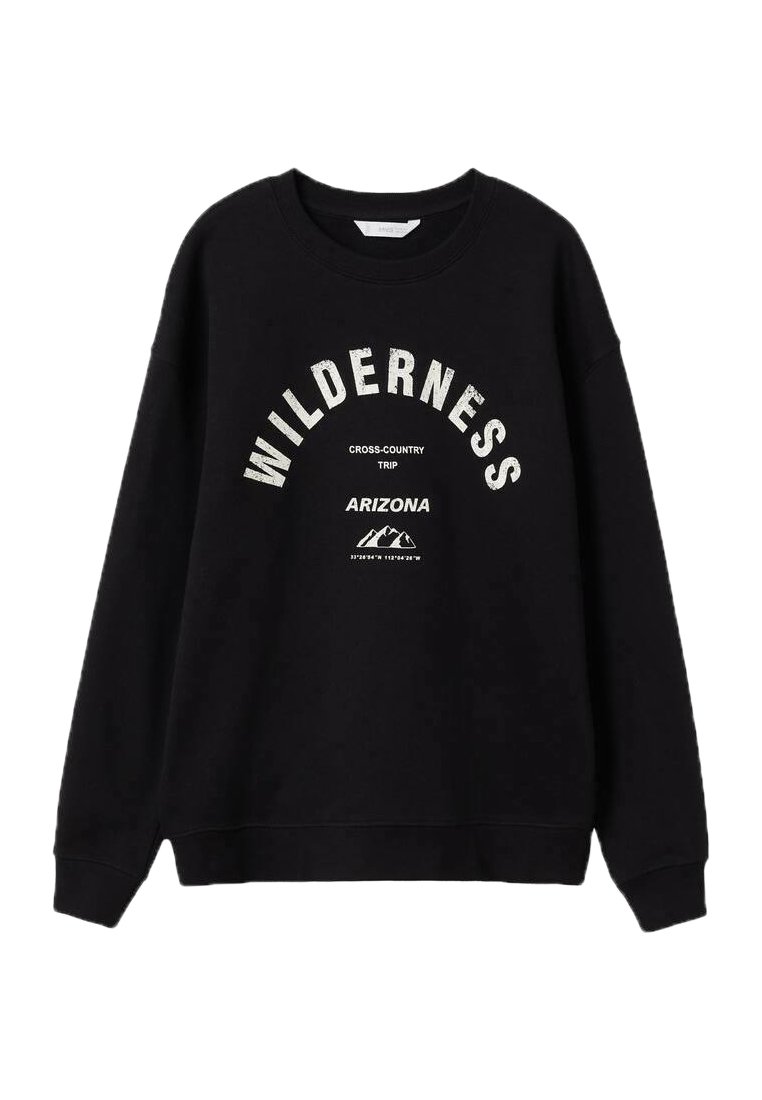 Kinder Pullover | Mango Kids ARIZONA Sweatshirt black/schwarz - UL95346 Kinder Pullover | Mango Kids ARIZONA Sweatshirt black/schwarz - UL95346