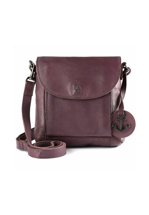 IBEN MINI UMHÄNGE 18 CM - Schoudertas - deep purple