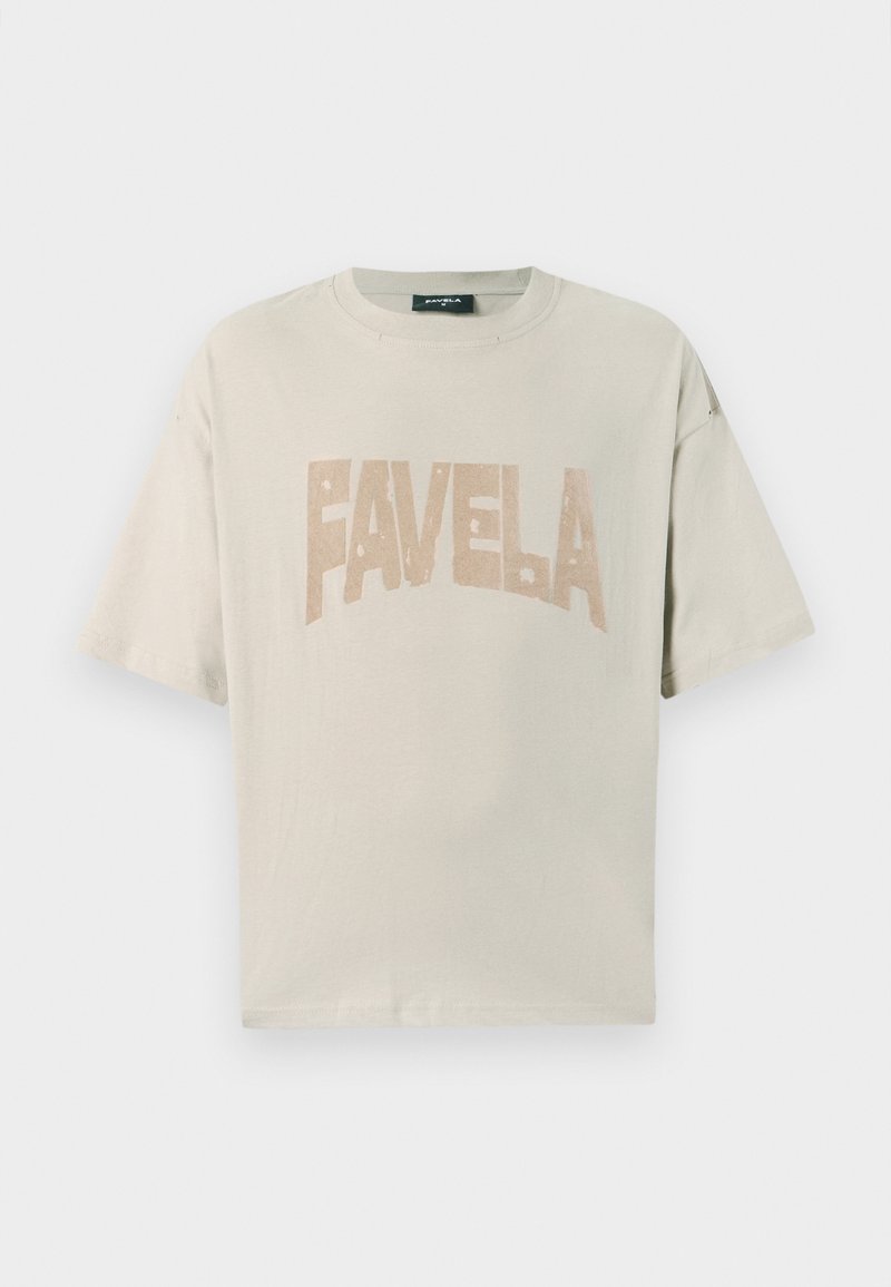 FAVELA T-shirt print crème