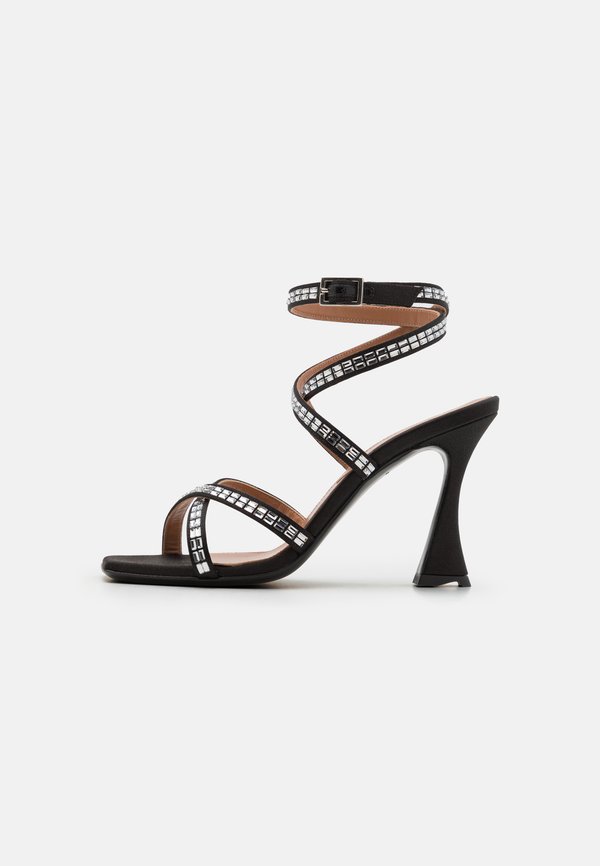 CARRE - High heeled sandals - noir