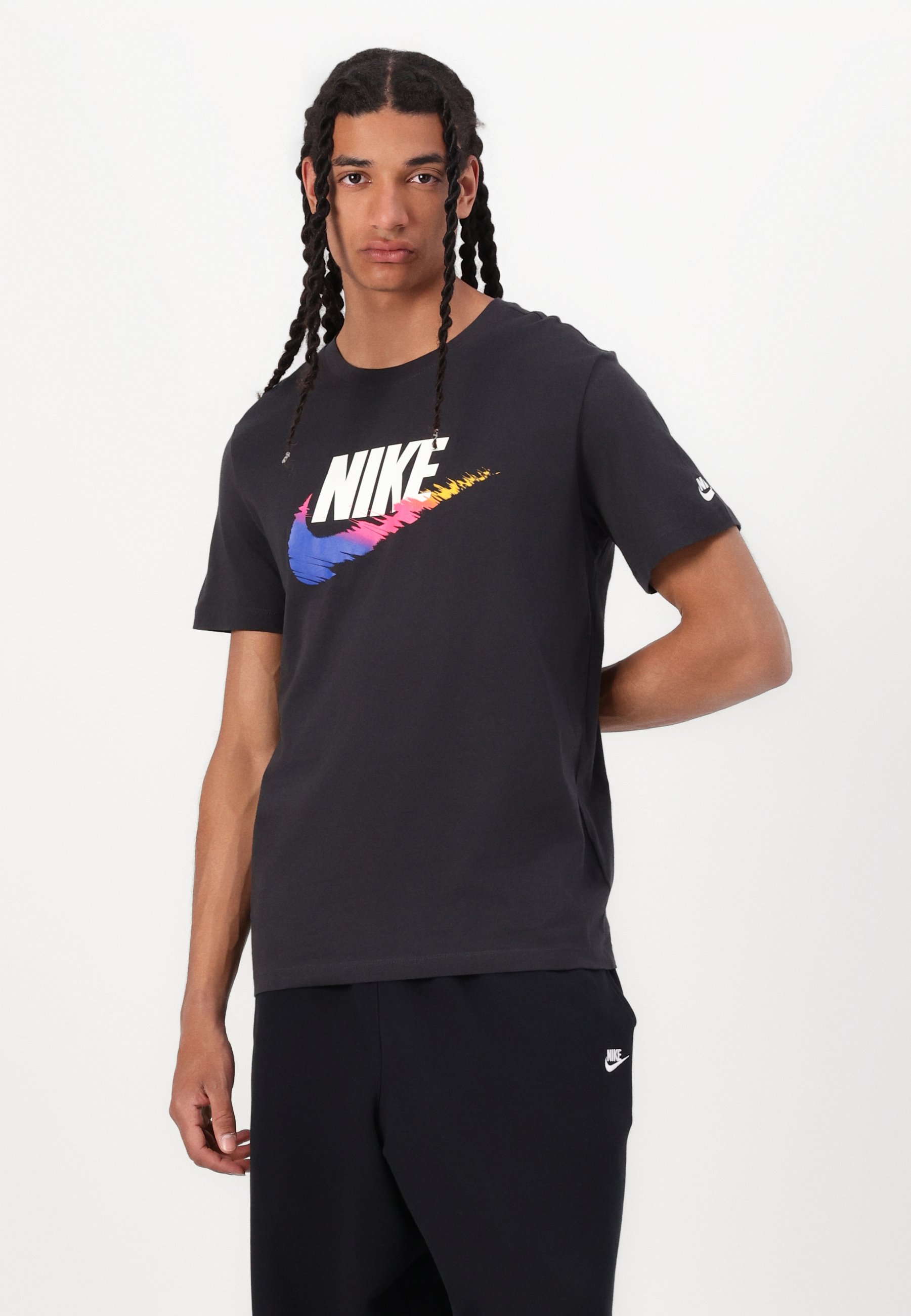 nike off shoulder shirt