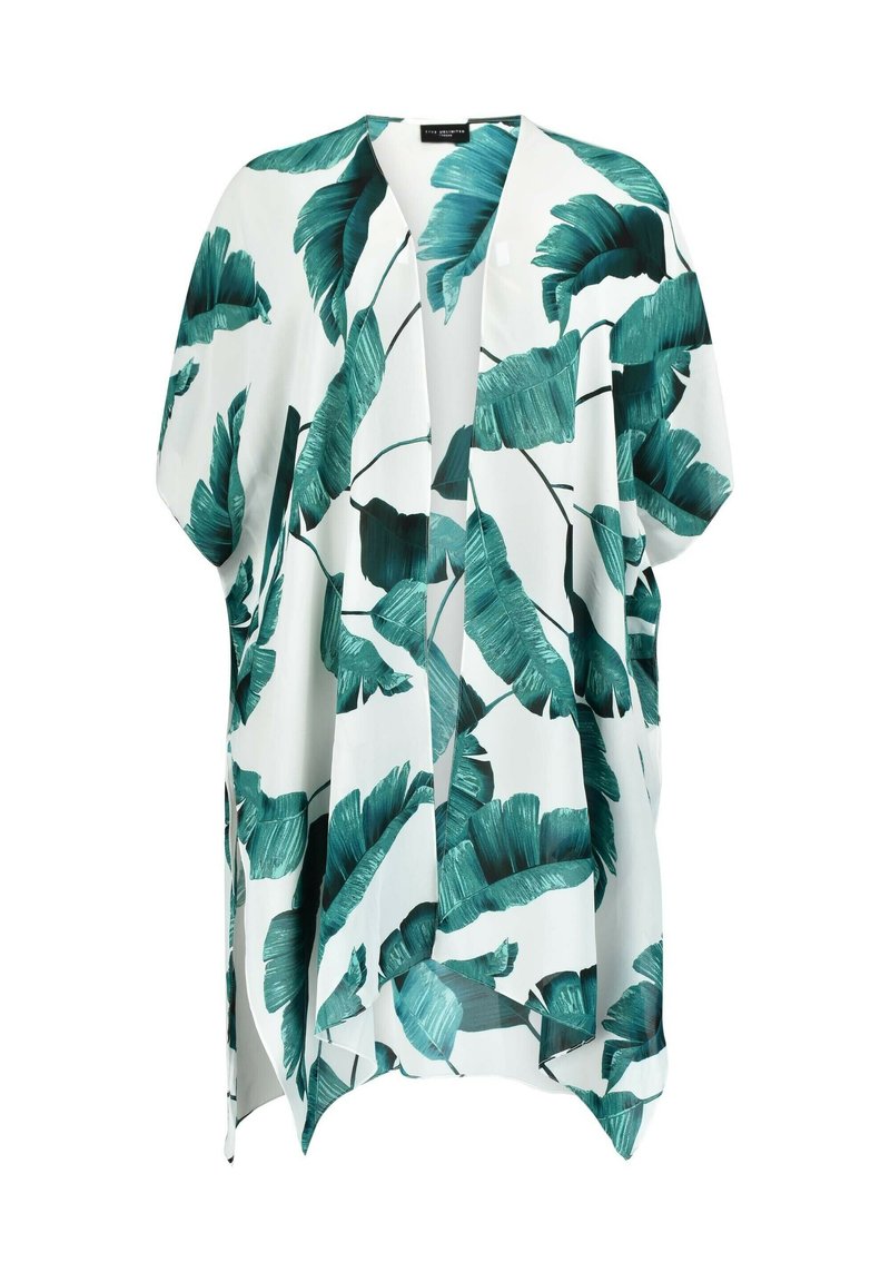 Damen Leichte Jacken | Live Unlimited London MULTI LEAF PRINT Leichte Jacke green/grün - YZ68822 Damen Leichte Jacken | Live Unlimited London MULTI LEAF PRINT Leichte Jacke green/grün - YZ68822