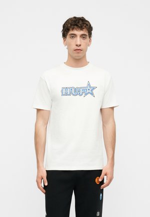 HUF, GALAXY SS TEE UNISEX - T-Shirt print - white