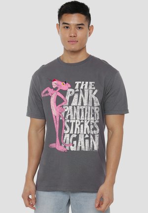 PINK PANTHER STRIKES AGAIN - Print T-shirt - anthracite