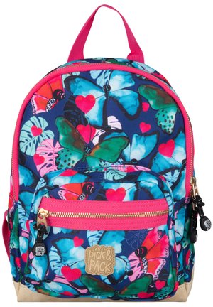 BEAUTIFUL BUTTERFLY S - Backpack - DARK BLUE