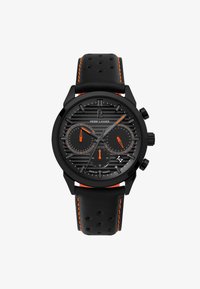 Montre La Minimaliste extra-plate à trois aiguilles en cuir brun clair Montre La Minimaliste extra-plate à trois aiguilles en cuir brun clair
