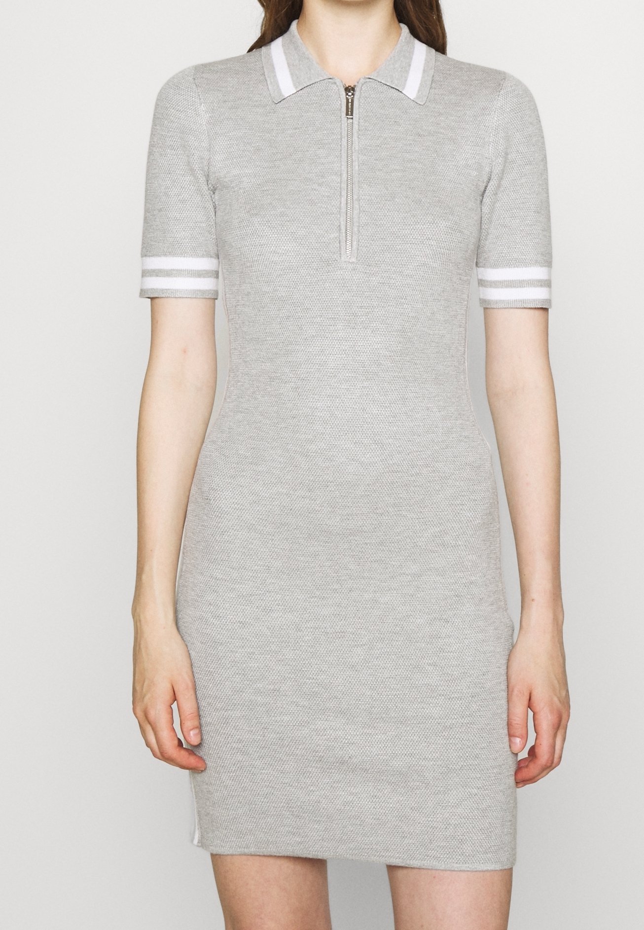 MICHAEL Michael Kors Shift dress - light grey - (Pre-owned) - Zalando MICHAEL Michael Kors Shift dress - light grey - (Pre-owned) - Zalando