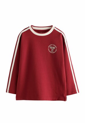 Next, LONG SLEEVE HEAVYWEIGHT VARSITY T-SHIRT - Langærmet T-shirt - burgundy red
