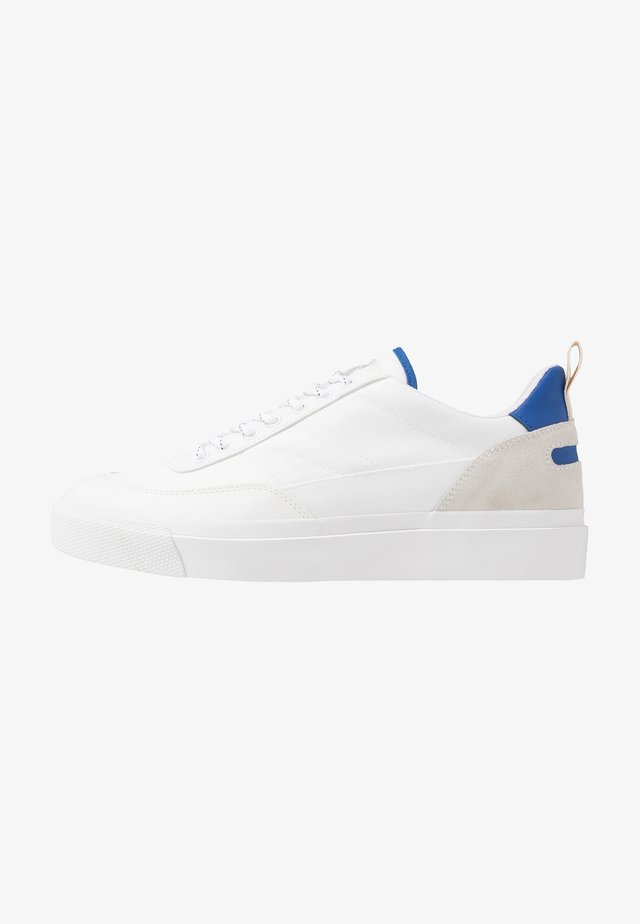 NUMBER THREE - Sneakers - white/electric blue