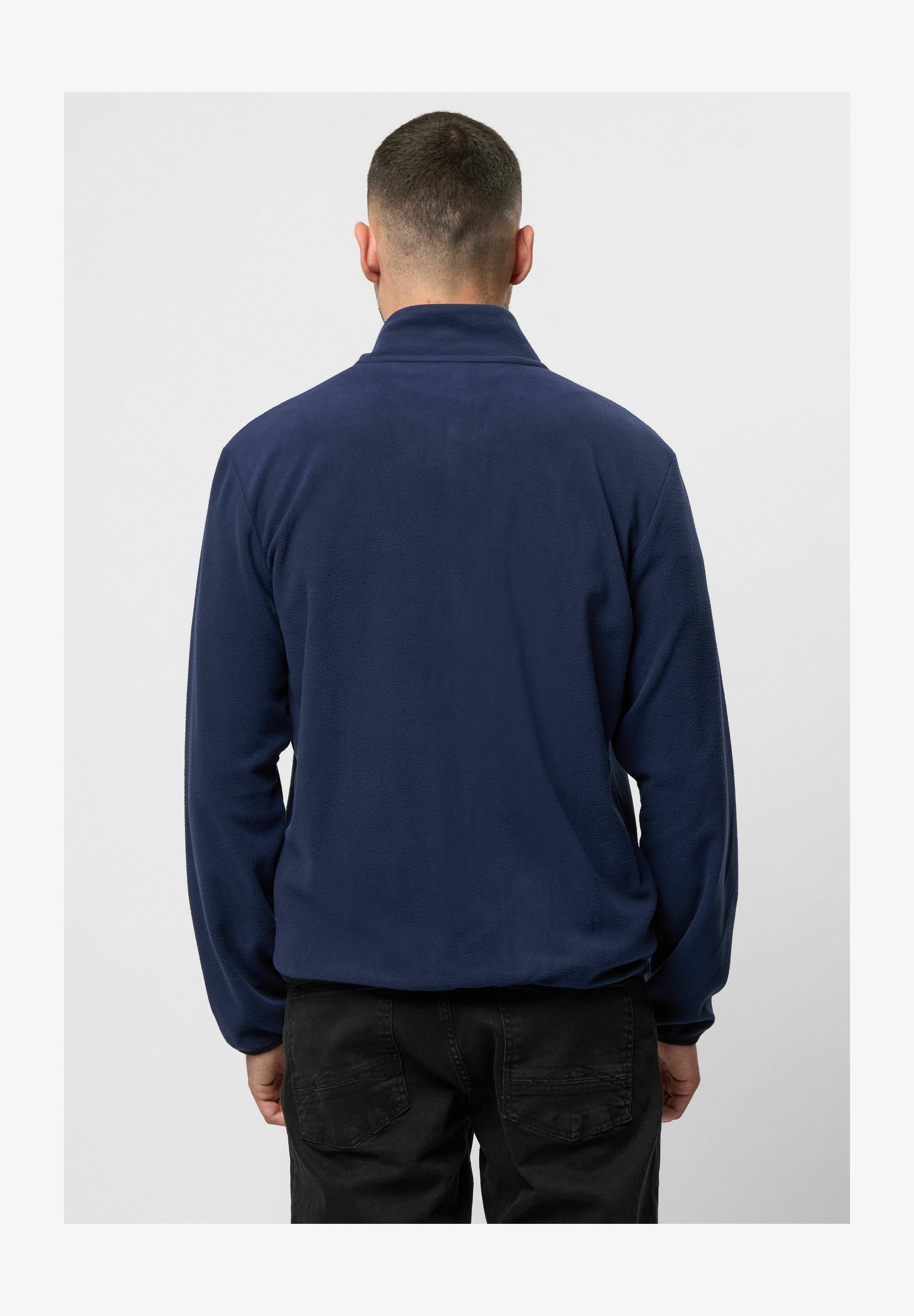 Kappa Giacca Felpa Uomo Saurion - Modello Korpocolors, Pile Caldo Morbido, Vestibilità Aderente, Logo Ricamato, Colore Nero