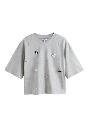 Next, REGULAR FIT - SPARKLE CHARMS SHORT SLEEVE CREW NECK T-SHIRT  . - T-shirts print - grey marl