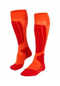 FALKE EXPERT - Calzettoni - flash orange