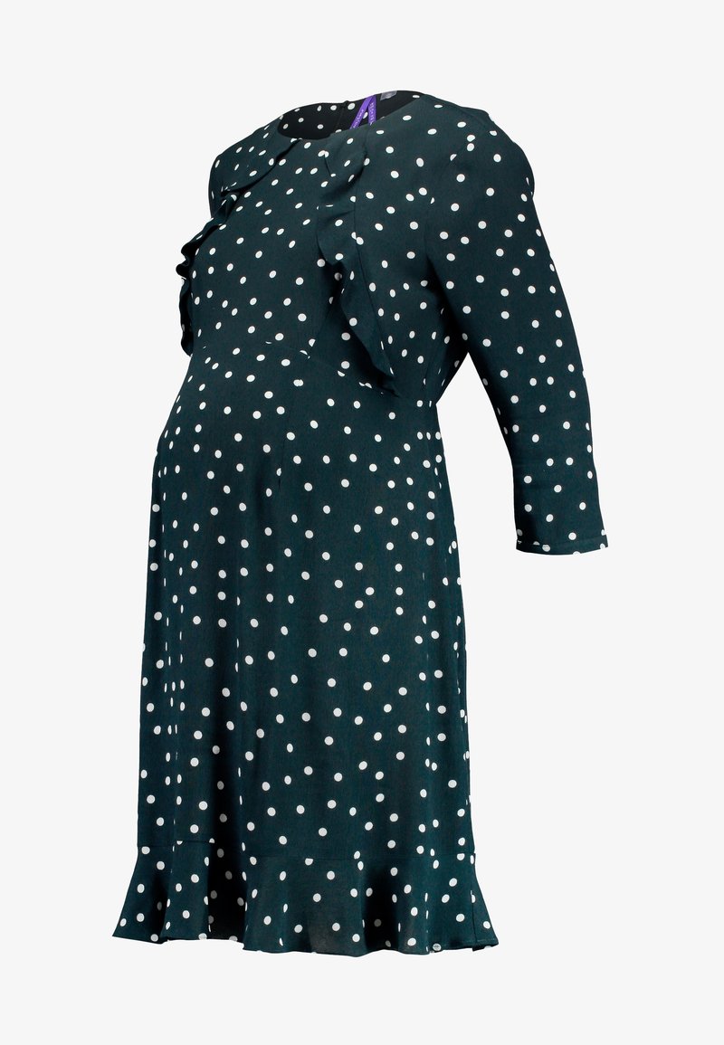 seraphine green polka dot dress Seraphine Women's 2 in 1 Maternity and Nursing Dress