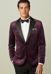 Next SLIM FIT  STANDARD - Sakko - burgundy