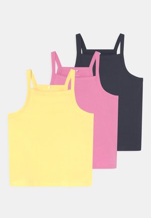 NKFBELICKY SLIM CROPPED STRAP 3 PACK - Top - fuchsia pink