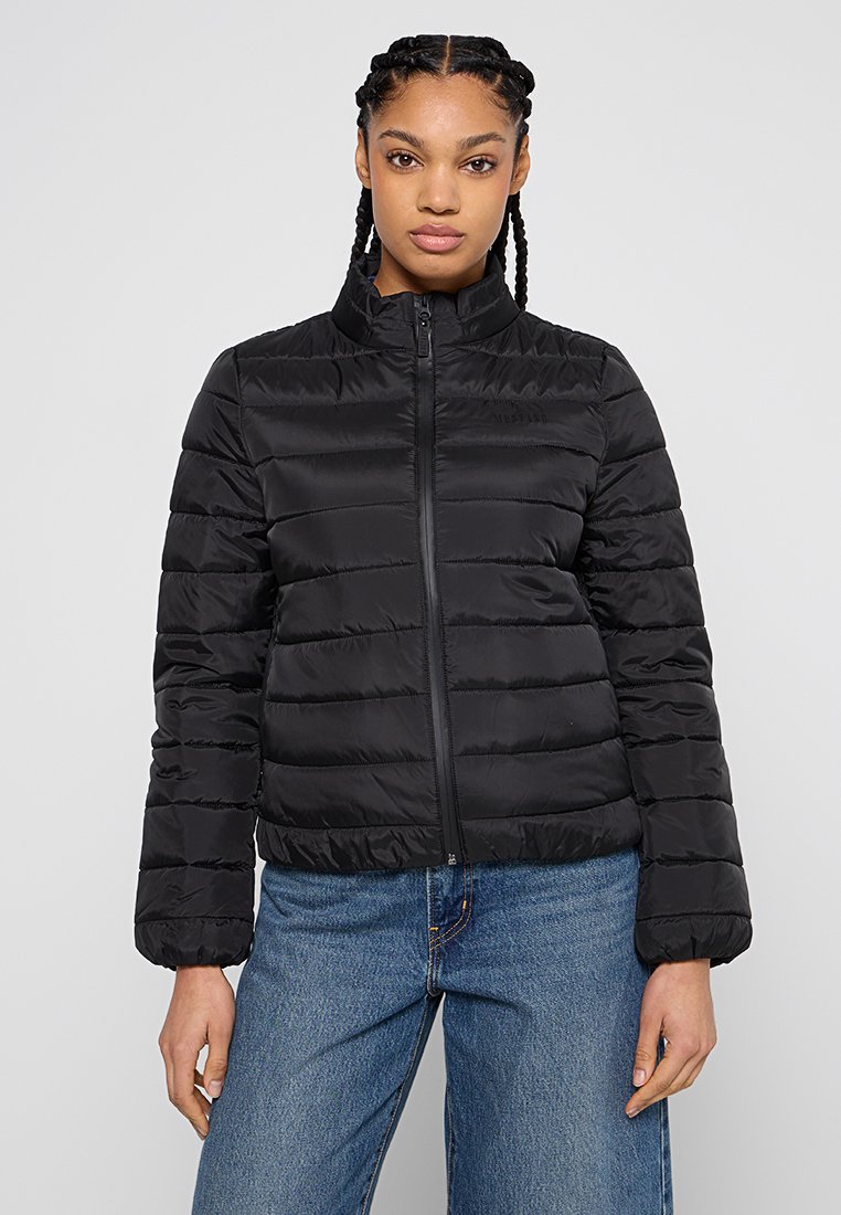 mustang Winterjas zwart