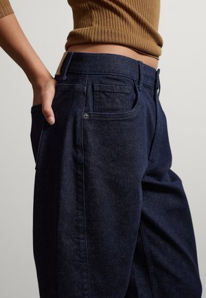 Stefanel, DENIM BALLOON-FIT JEANS. - Jeans baggy - dark blue