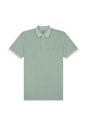Lee, GARMENT DYE - Polo shirt - grün