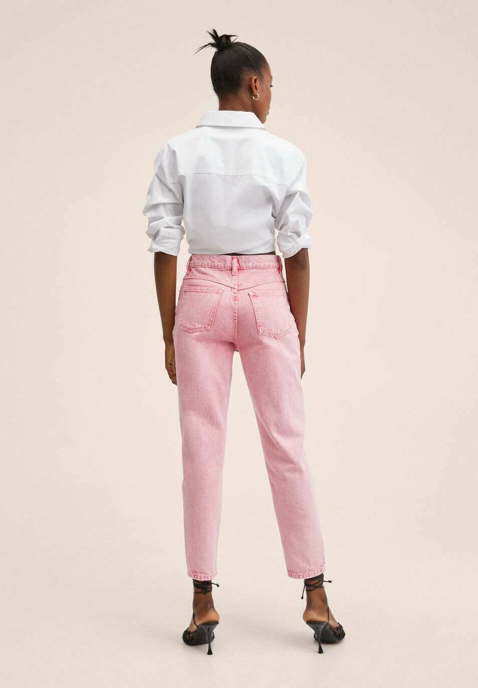 Mango Jeans slim fit - bubblegum pink 