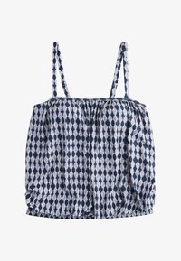 Unausgewählt, cream navy geometric