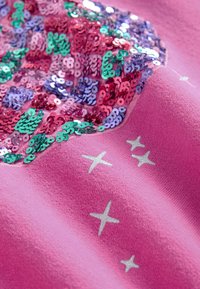 Next REGULAR FIT - Mikina - pink disco heart embellished