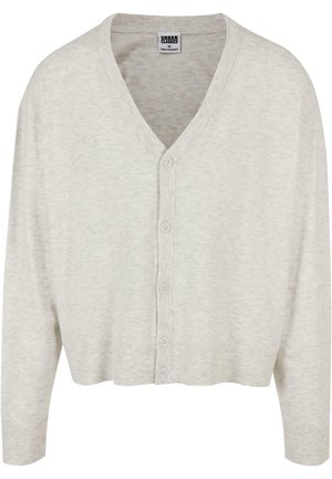 MIX BOXY - Cardigan - lightgrey