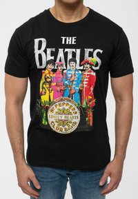 Paradiso Clothing THE BEATLES SGT PEPPER LONELY HEARTS DRUM - Print T-shirt - black