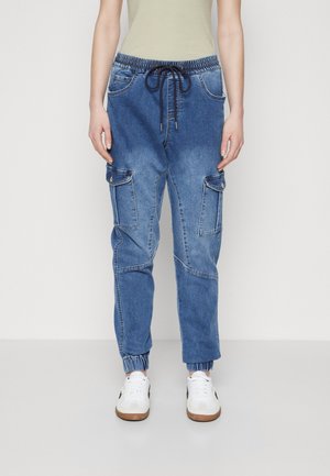 Relaxed fit jeans - blue denim