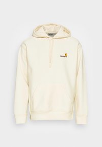 HOODED AMERICAN SCRIPT  - Majica s kapuljačom - natural