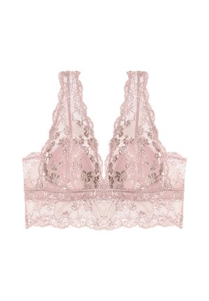 Yamamay, PRIMULA COLOR - TRIANGLE BRA - Sujetador sin aros - light rose floral