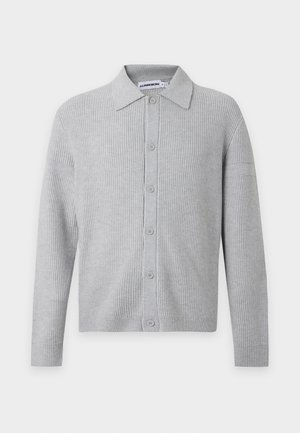 J.LINDEBERG, WILLEM - Cardigan - light grey melange