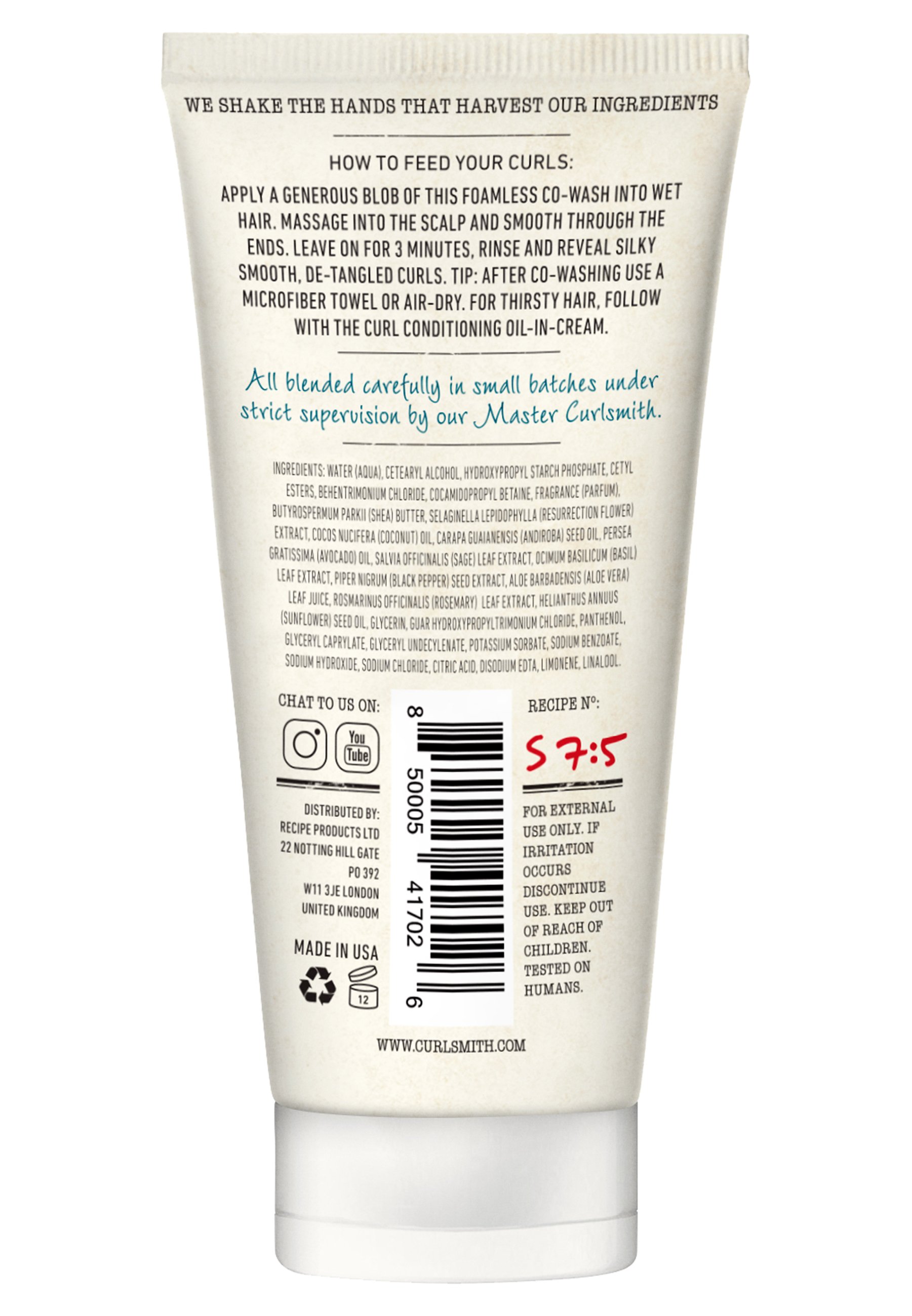 Curlsmith CURL QUENCHING CONDITIONING WASH TS - Conditioner - - - Zalando.nl