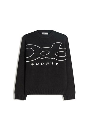 Strickpullover - black