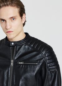 Calliope BIKER - Giacca in similpelle - nero